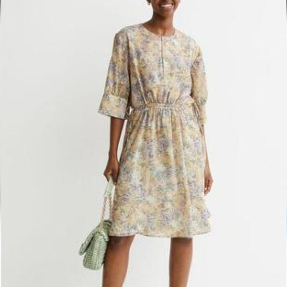 NWT H&M Floral Dress . Cottagecore